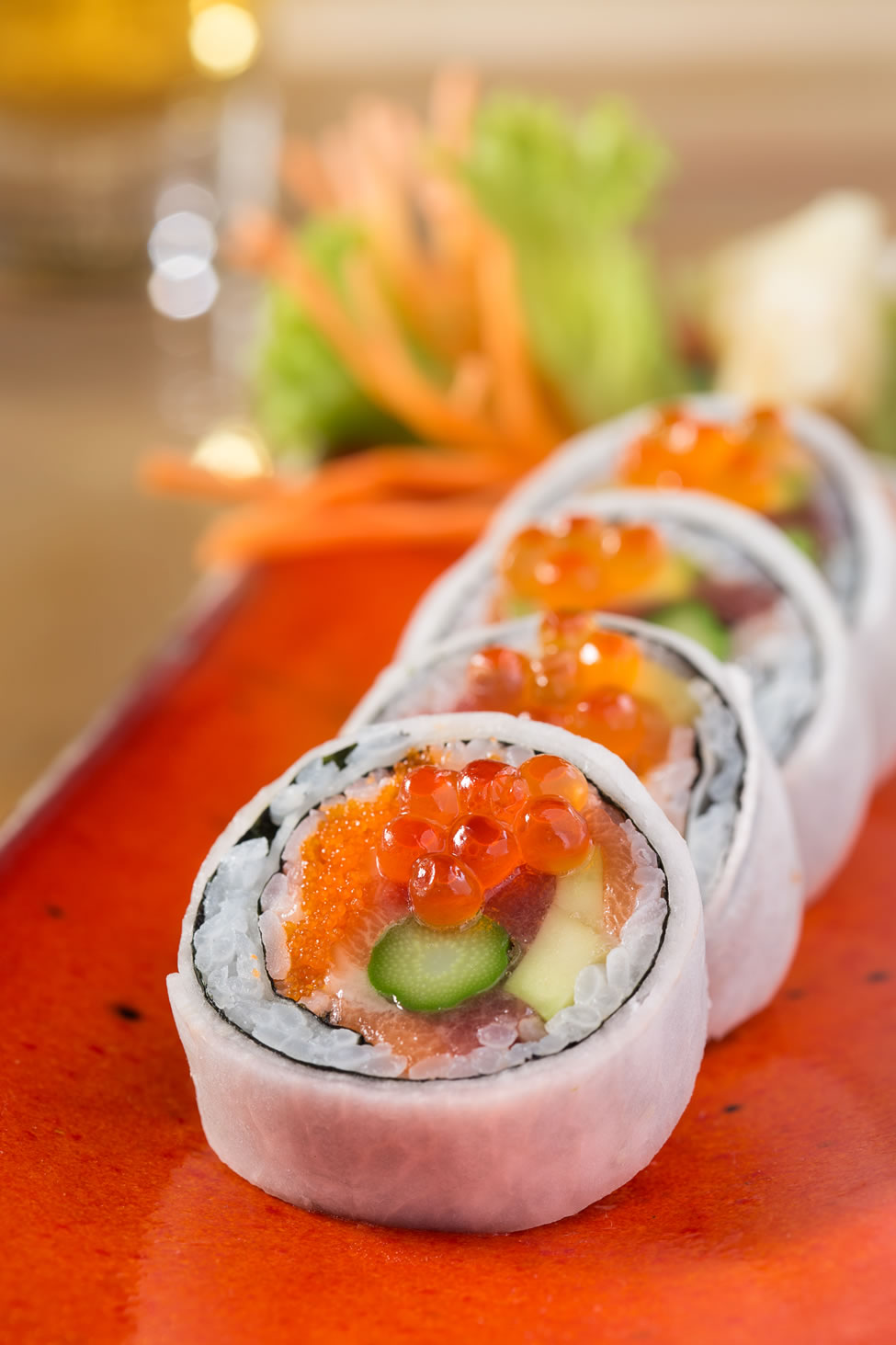 Makimono Rolled Sushi With Sea Weed